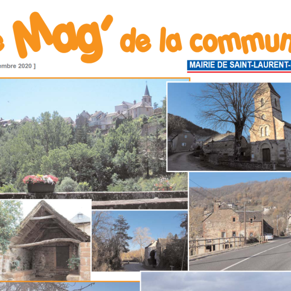 Mag de la commune de Saint-Laurent-d'Olt 2020-12