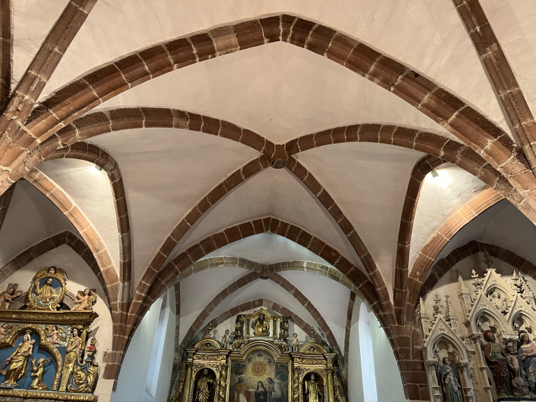 Voutes de l’église (15e siècle)